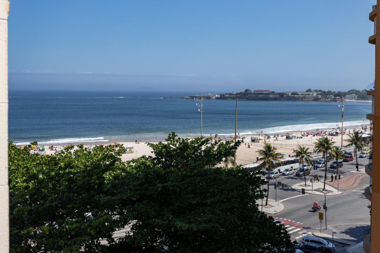 Encantador Em Copacabana - Vista Oceanica - Bi701 Z3 Рио де Жанейро Екстериор снимка